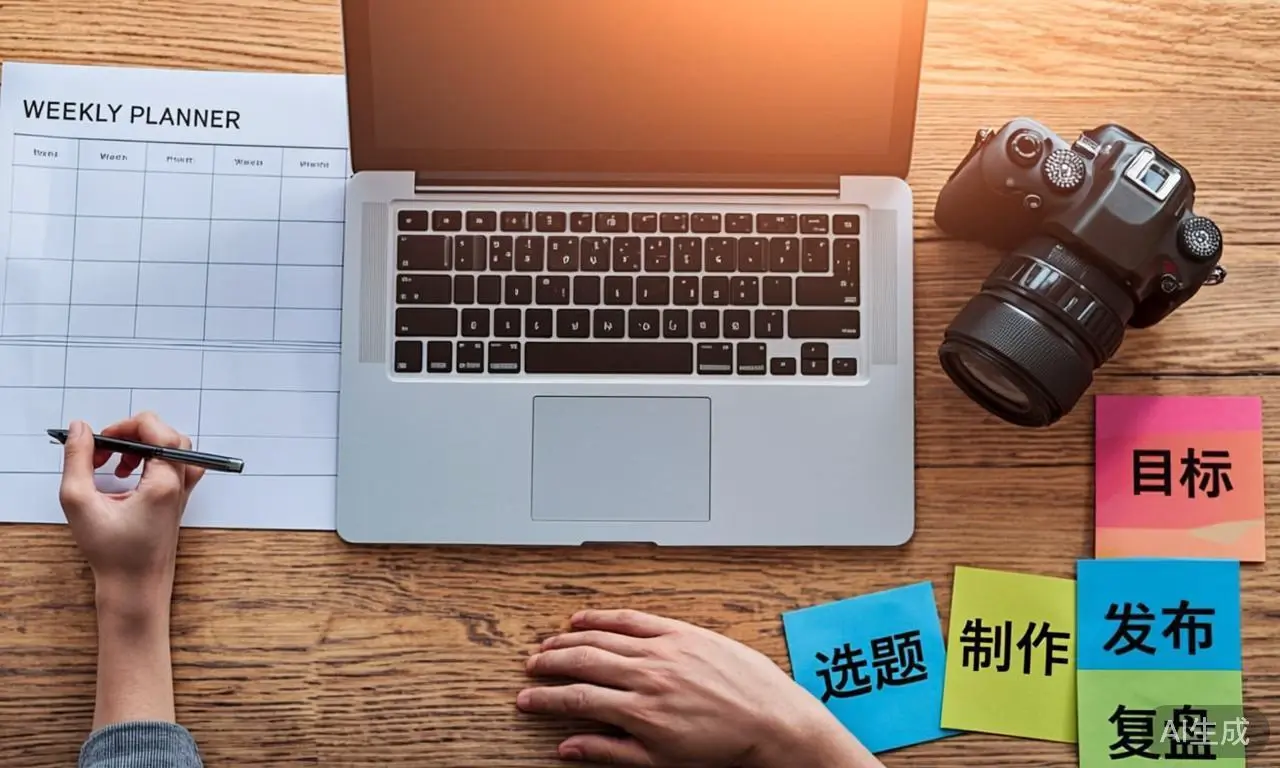 一人创作者规划跨平台内容周计划